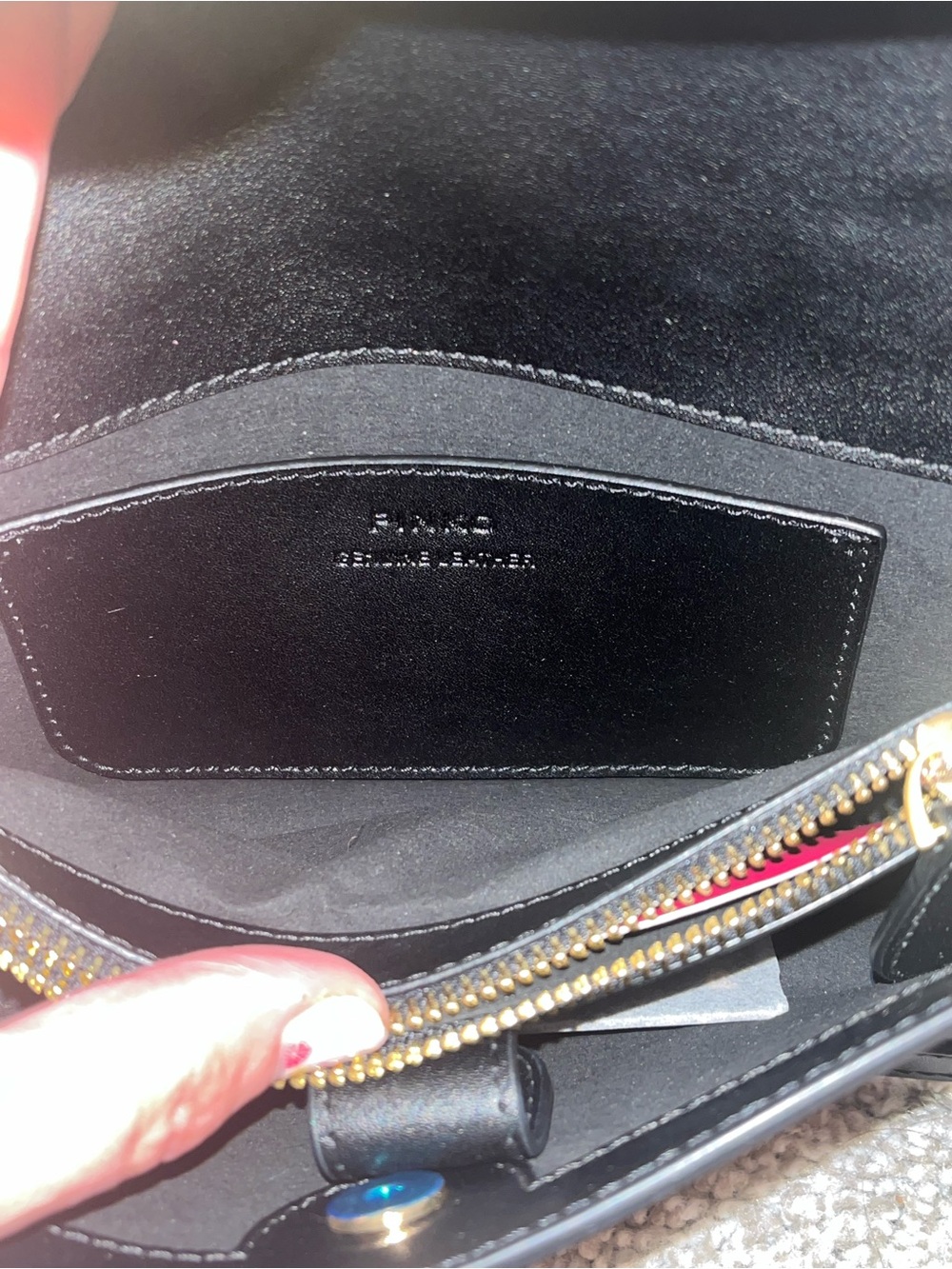 New Pinko Double P Love Crossbody - Picture 8 of 13